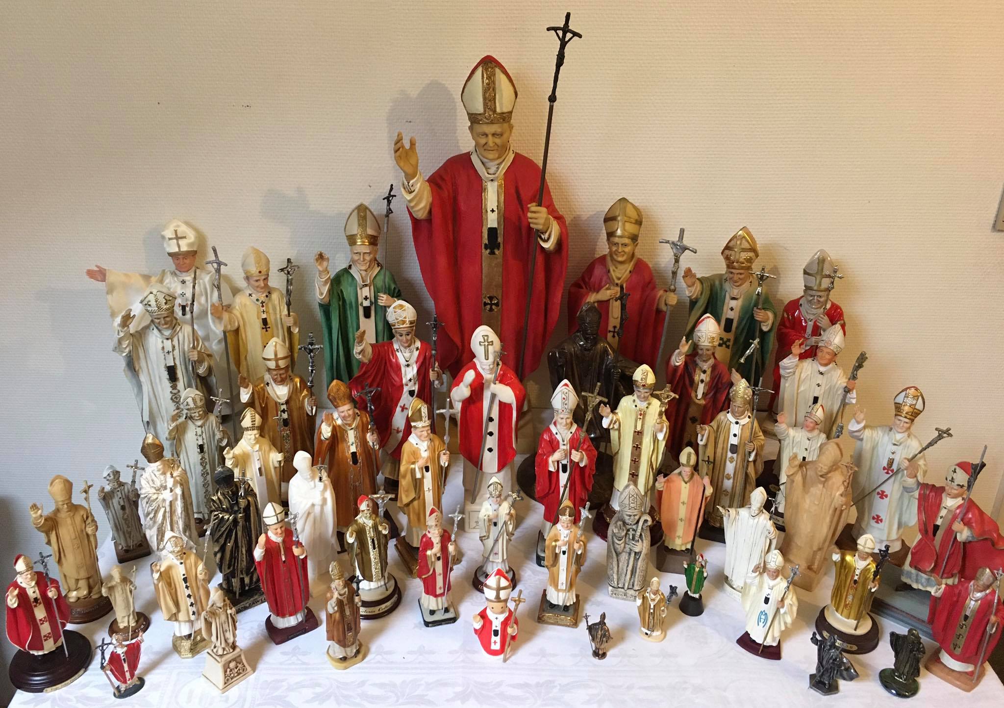 Pope John Paul II memorabilia collection
